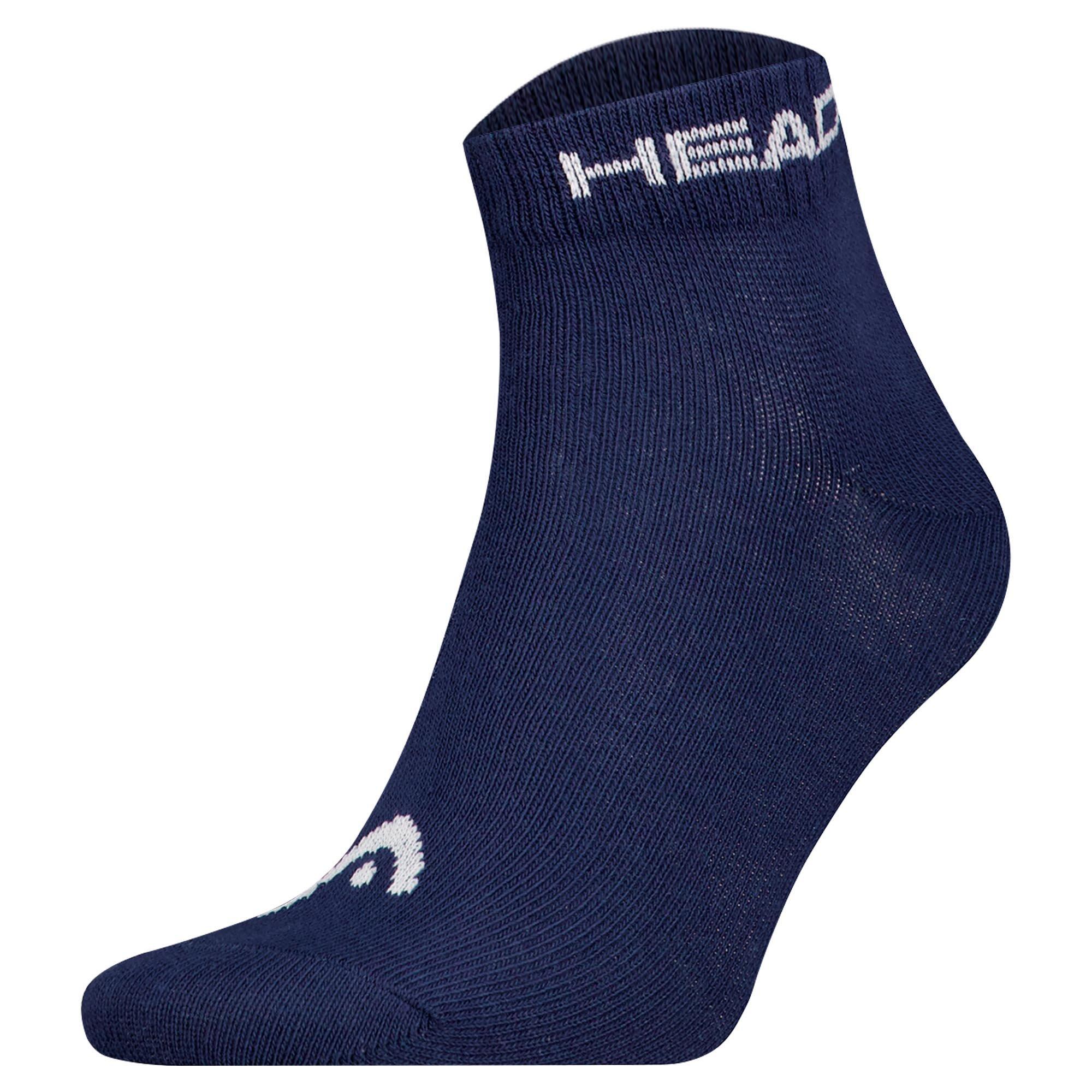 Multi-Sport Unisex 3-Pack Quartersokken Elements Blauw 3/3