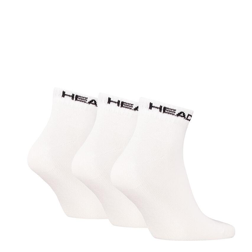 Multi-Sport Unisex 3-Pack Quartersokken Elements Wit 2/3