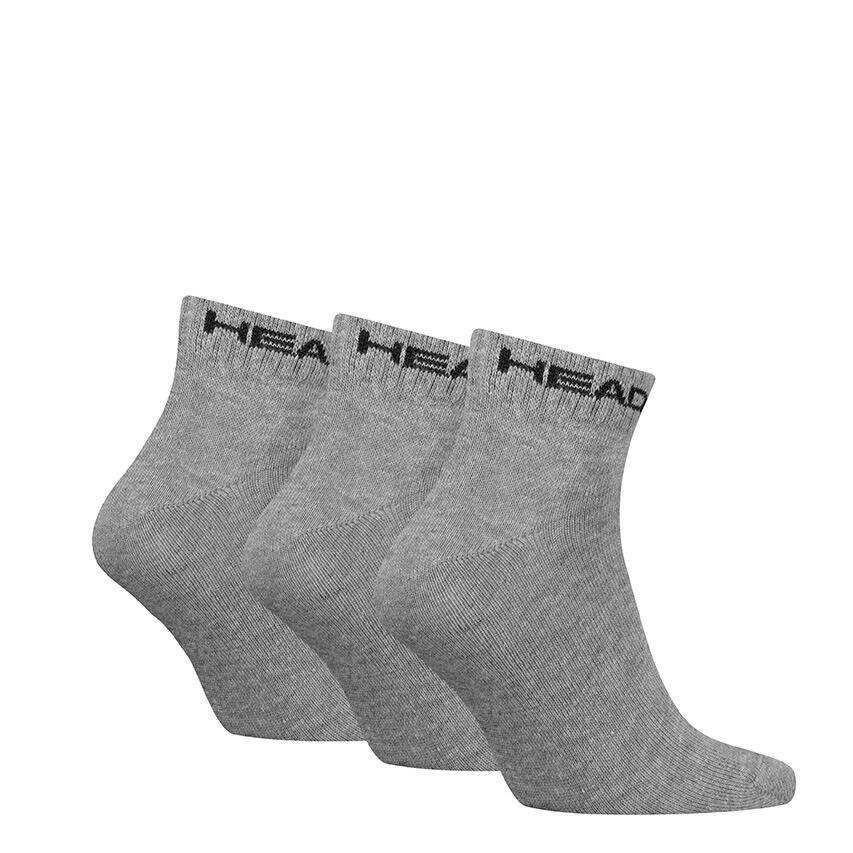 Multi-Sport Unisex 3-Pack Quartersokken Elements Grijs 2/3