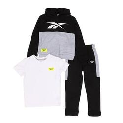 Ensemble de Jogging Gris Garçon Reebok B972