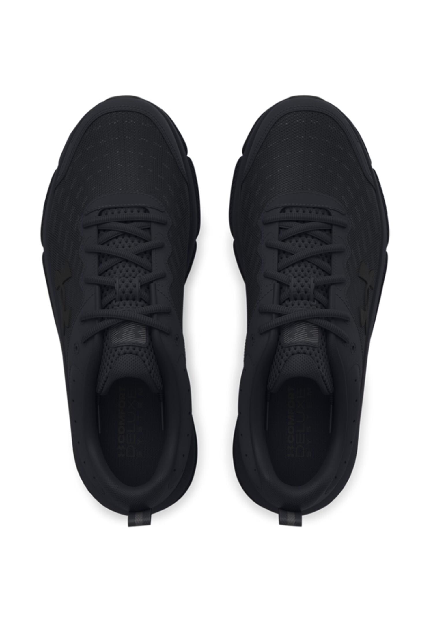 Under Armour Charged Assert 10 Laufschuhe Sneaker Herren 3026175 004 schwarz 3/7