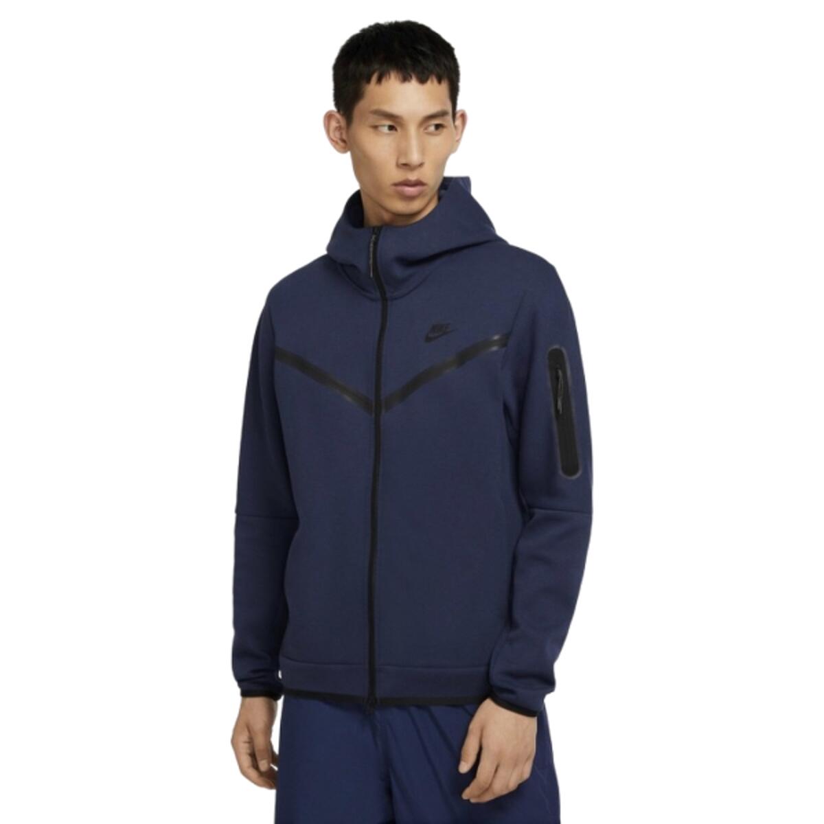 Hoodie  Sportswear Tech Fleece Midnight Navy Black 2/7