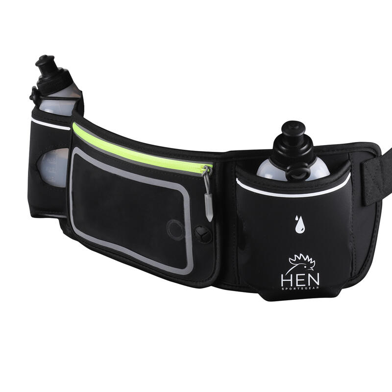 Sport heuptas met 2 bidons – drinkgordel – Running belt – Heupriem