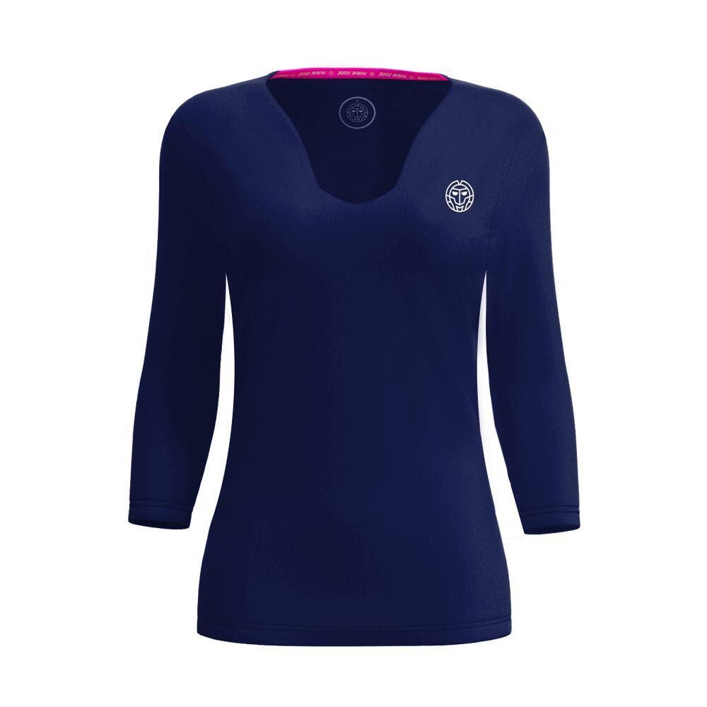 Camiseta de mujer con cuello de pico y manga 3/4 Bidi Badu Crew 5/7