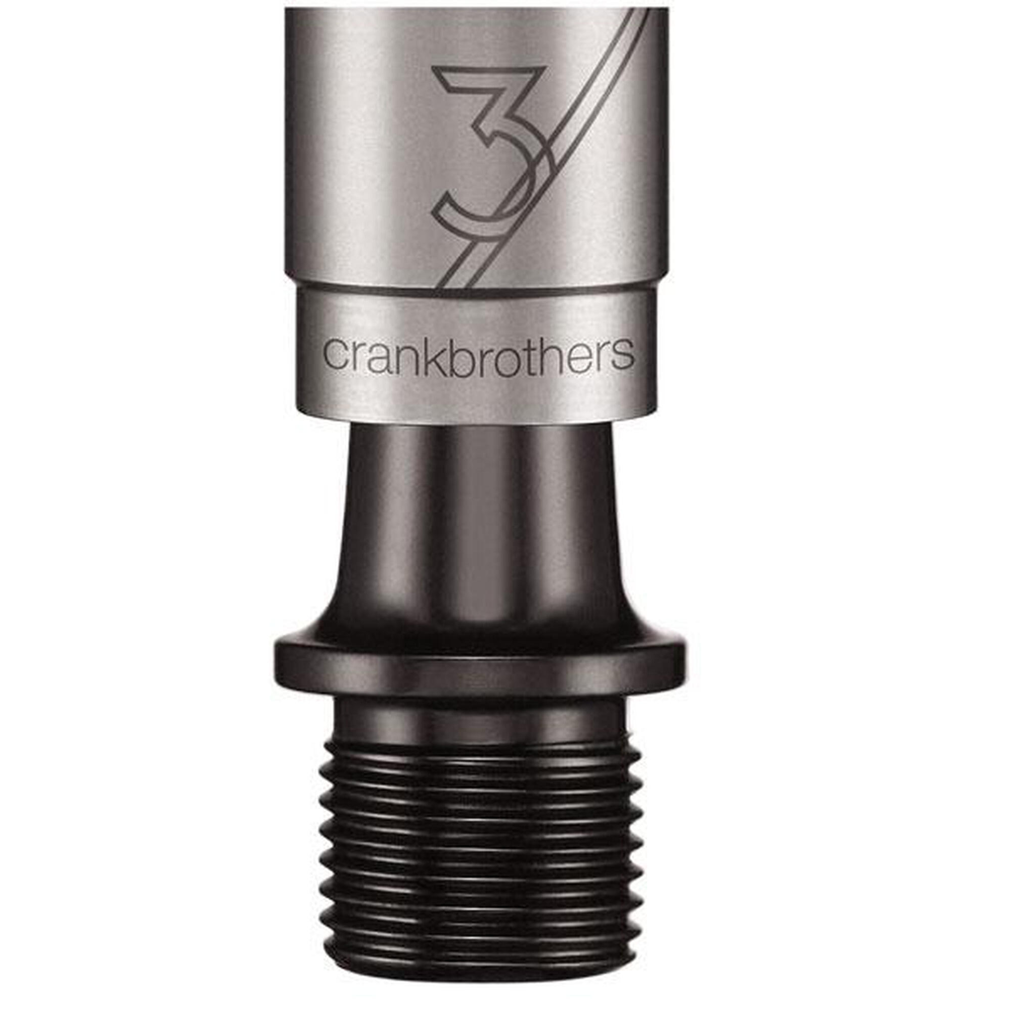 Crankbrothers Egg Beater 3 – Pédales VTT, 4 Faces, Acier Inox, Axes Chromoly, Cales Incluses