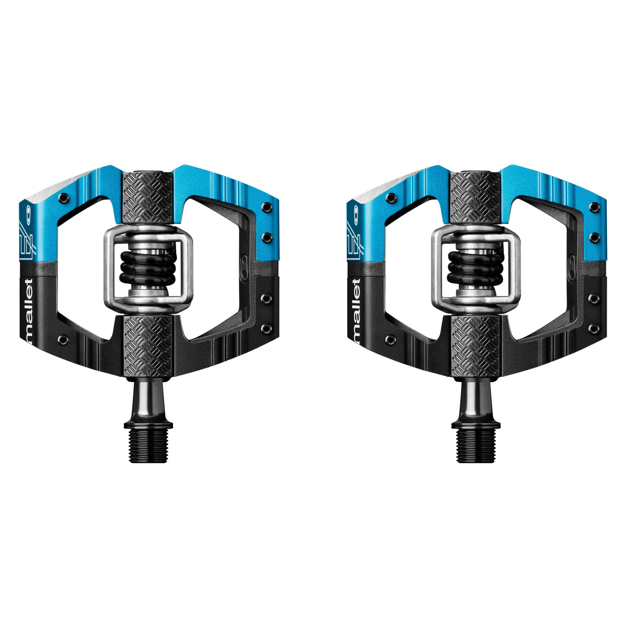 MTB-Pedal Mallet Enduro LS Klick-Pedal lange Achse, electric blue 2/2