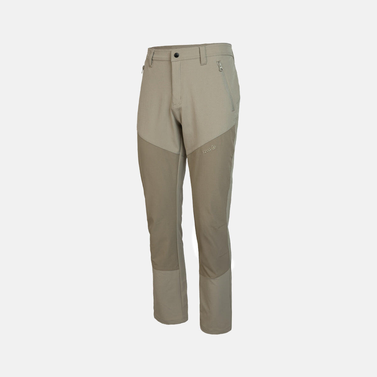 Izas - Izas Artaso Men's M Trousers : Liberté De Mouvement Et Style Pour Les Aventures - Pantalons - Beige|gris|kaki - 40 M - Decathlon