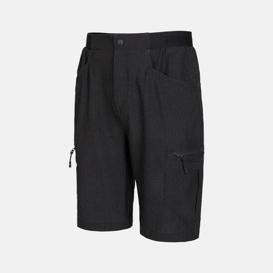 TREVISO Short - Tissu denim, ceinture élastique, coupe régulière