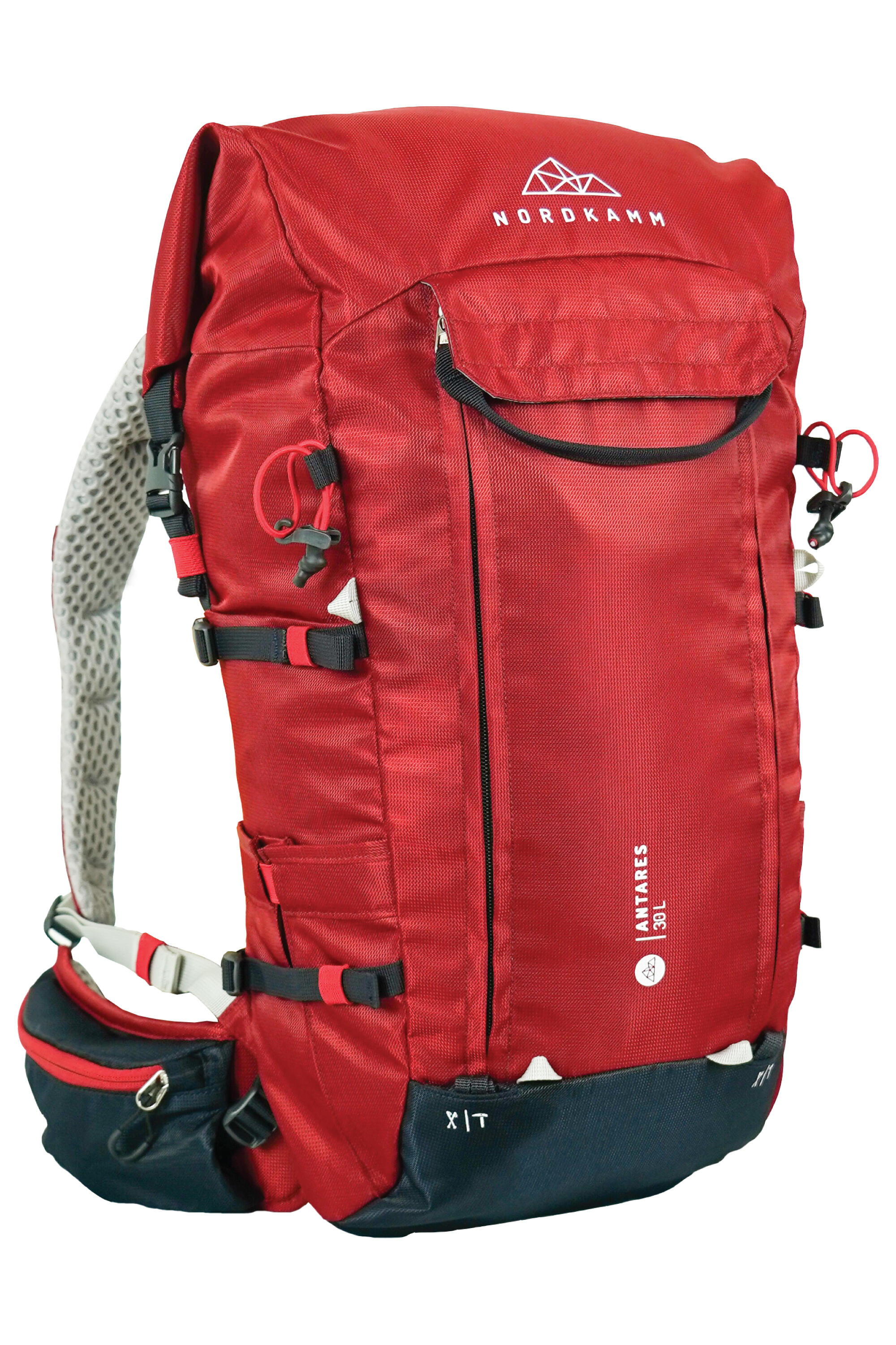 NORDKAMM Nordkamm Wanderrucksack ANTARES 30L rot  Damen und Herren