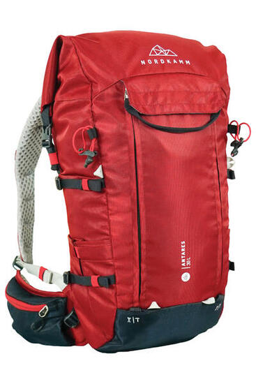 Nordkamm Wanderrucksack ANTARES 30L rot Damen und Herren