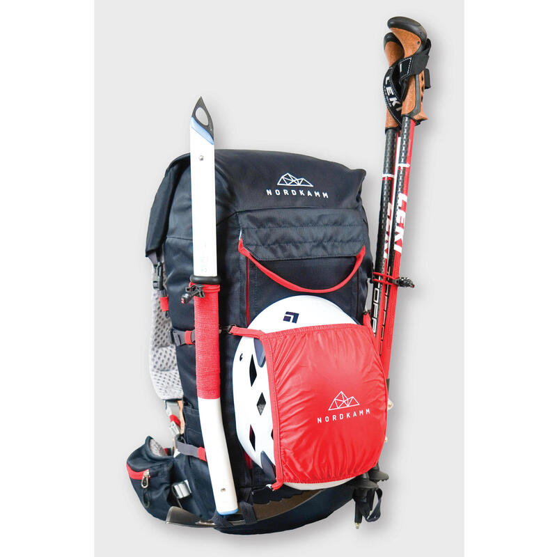 Sac à dos randonnée homme femme, sac à dos montagne, Rolltop, 40 litres bleu