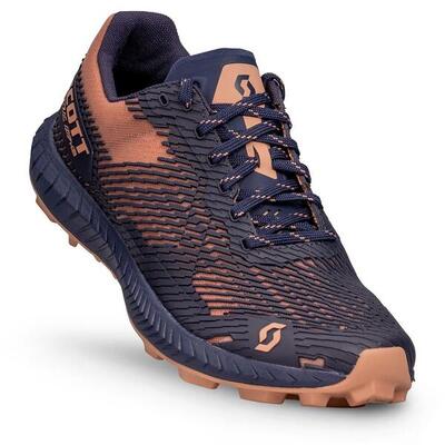 Damesschoenen scott supertrac amphib running donkerblauw-roze beige blauw