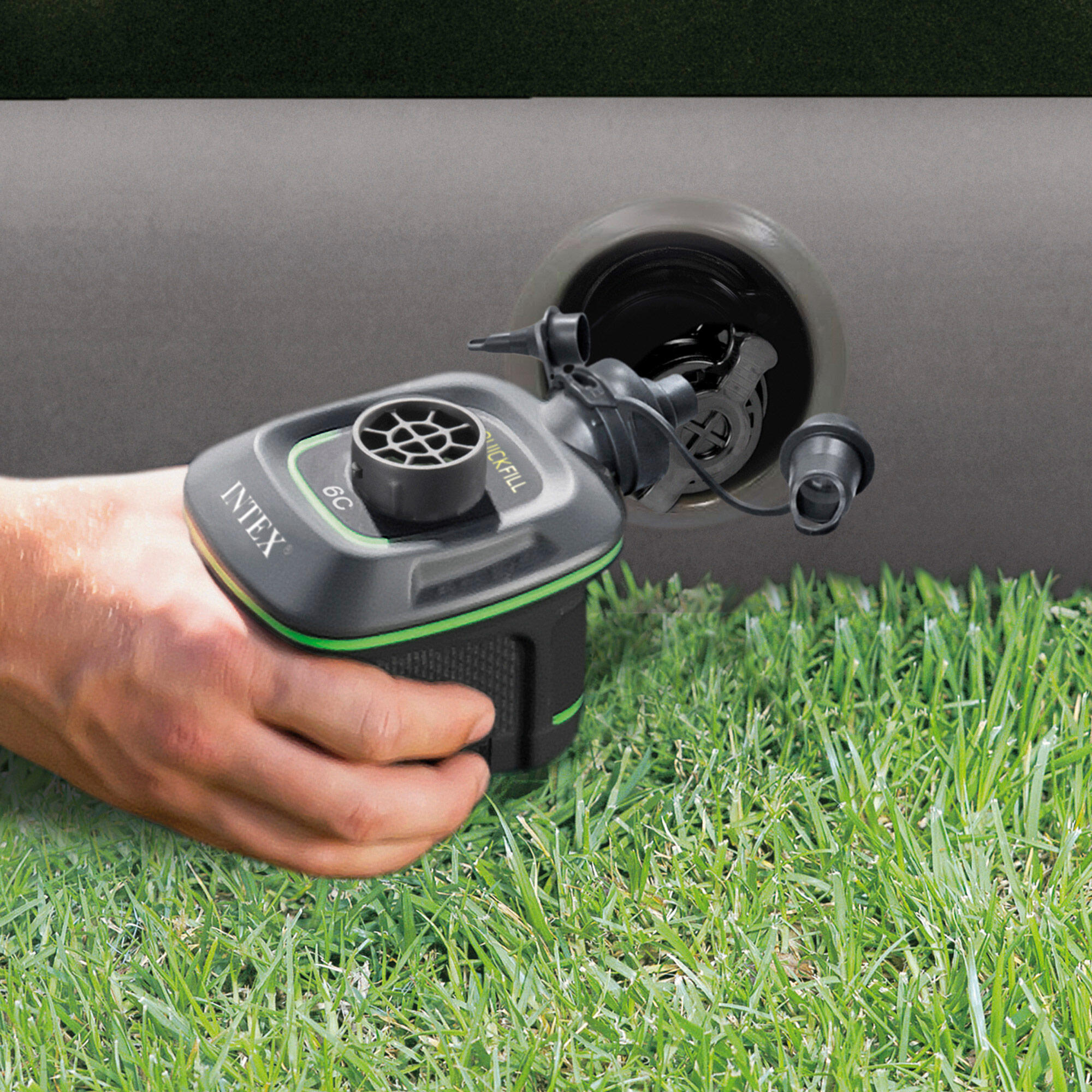 Intex Prestige Downy avec batterie Pomp - Double 5/7