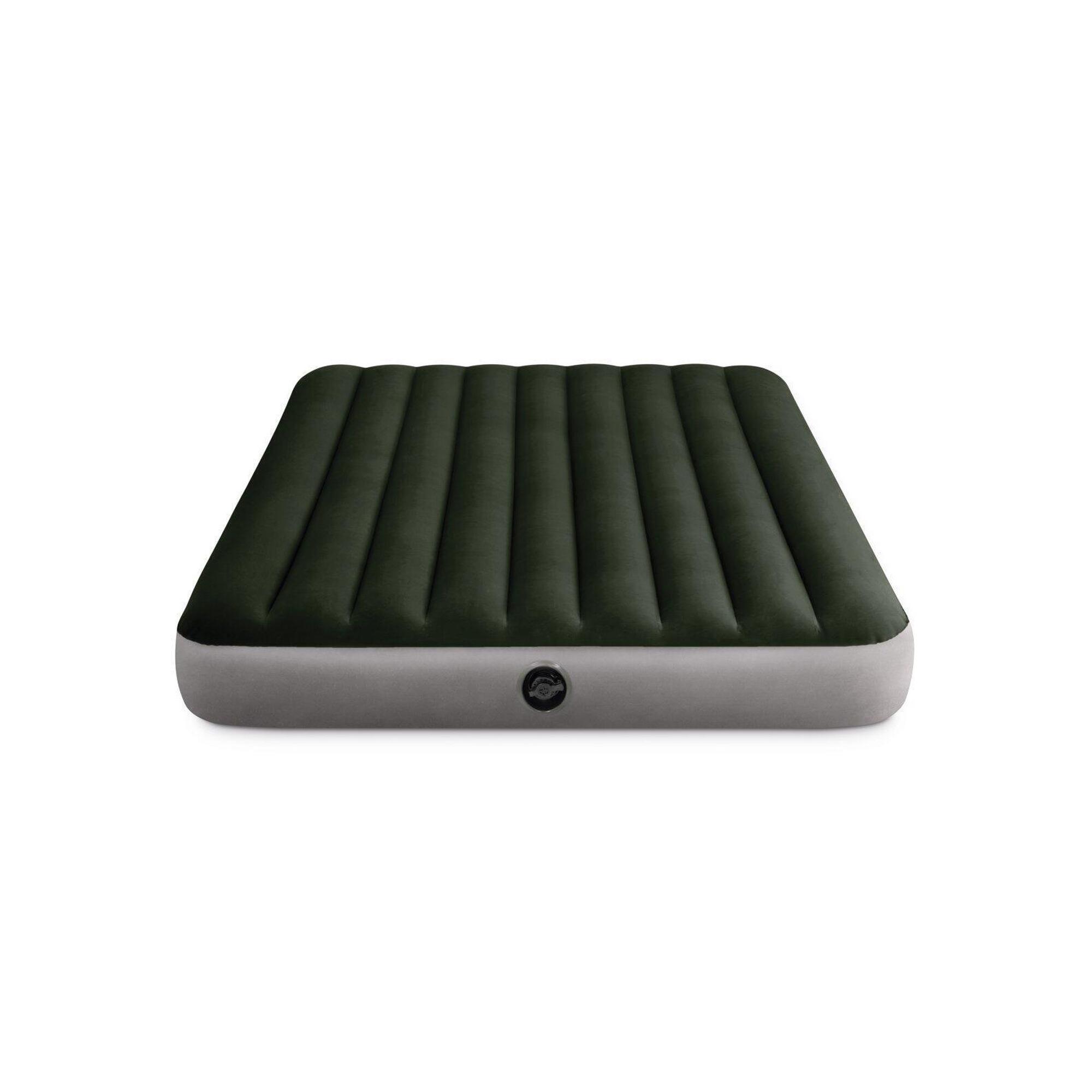 Materac dmuchany dwuosobowy z pompką 203x152x25 cm Intex 64779