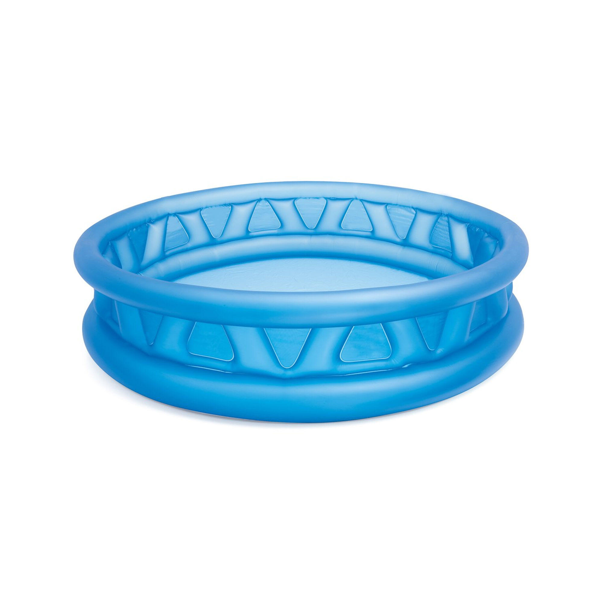 Piscina insuflável intex com relevo azul 188x46 cm - 666 litros