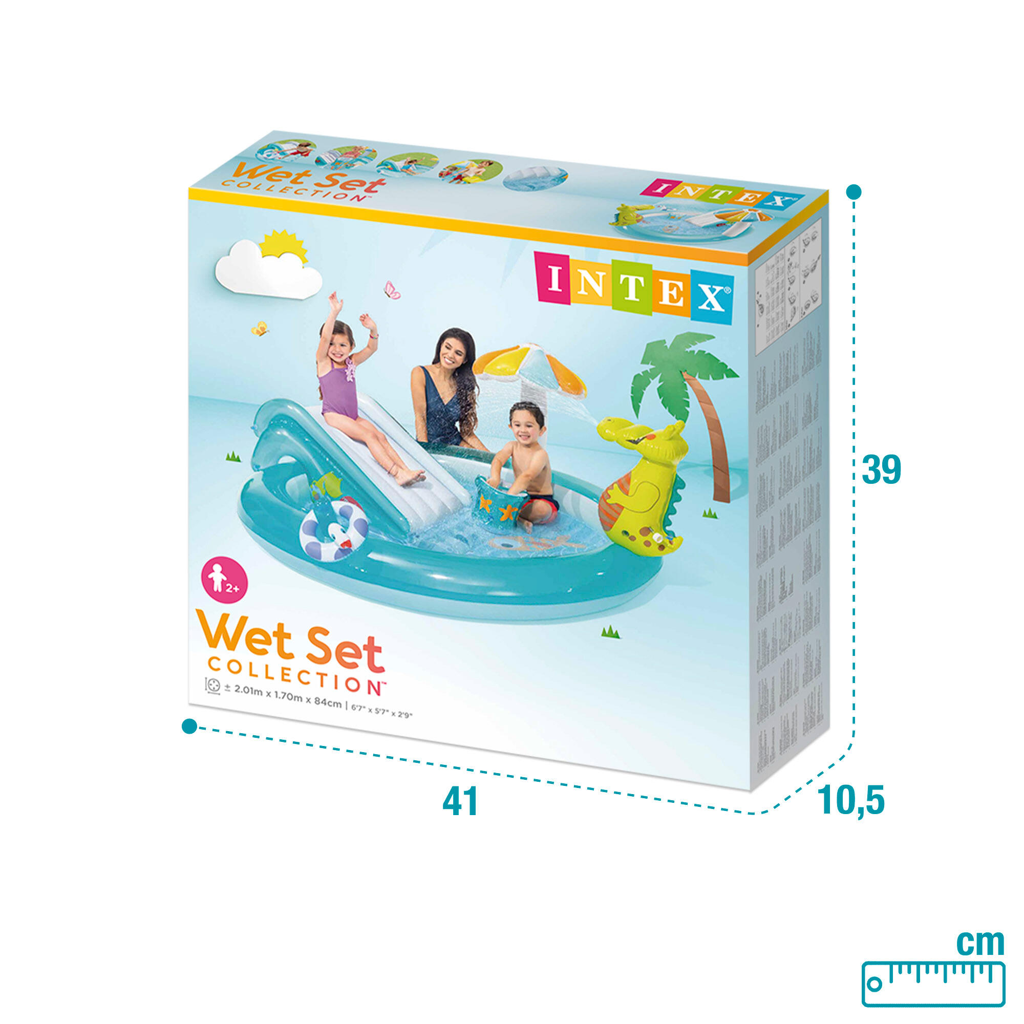 Intex Opblaasbare play center Gator 7/7