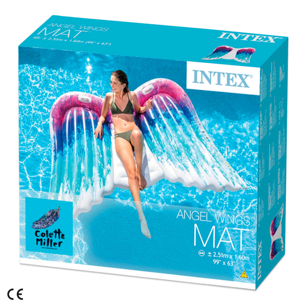 Hinchable alas de ángel Intex con asas 5/6
