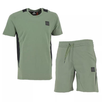 Ensemble Short Tee shirt Helvetica 40 LACAGE