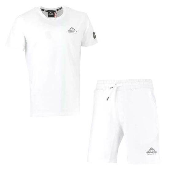 Ensemble Short Tee shirt Helvetica 40 BILCON