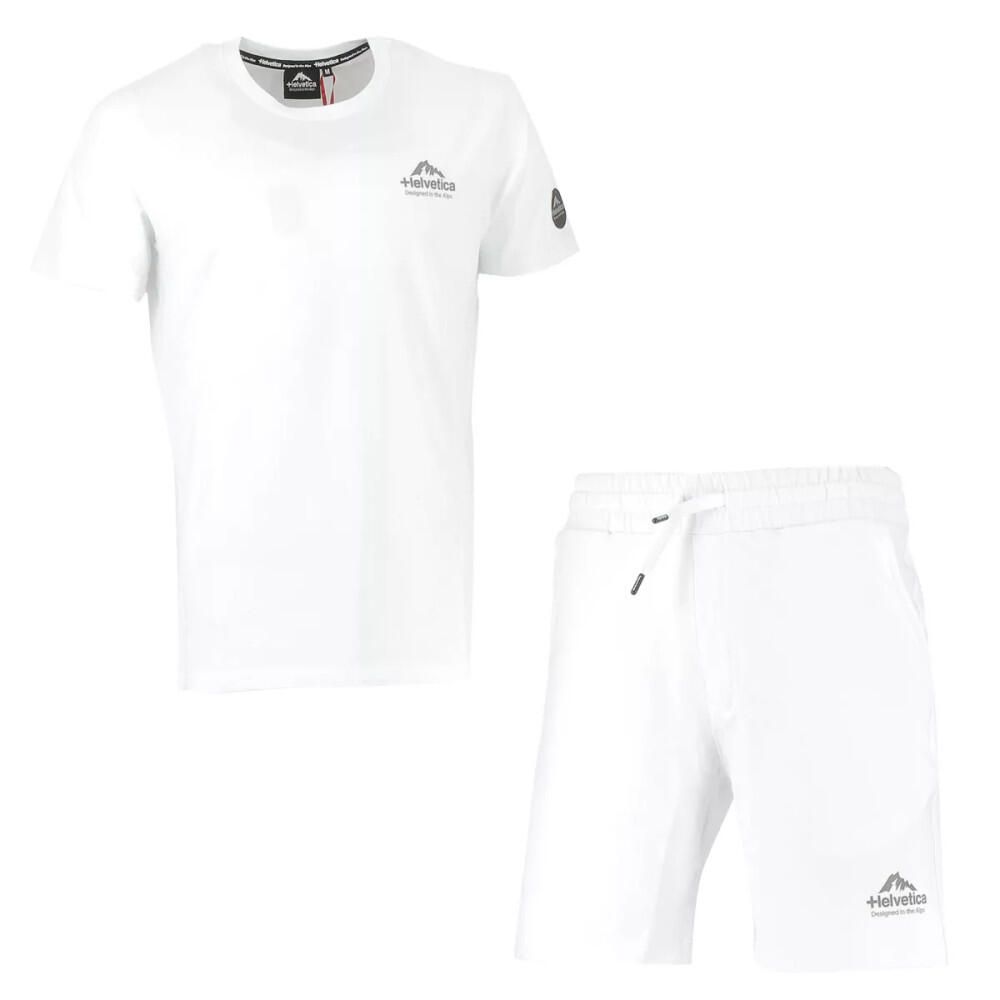 Ensemble Short Tee shirt Helvetica 40 BILCON