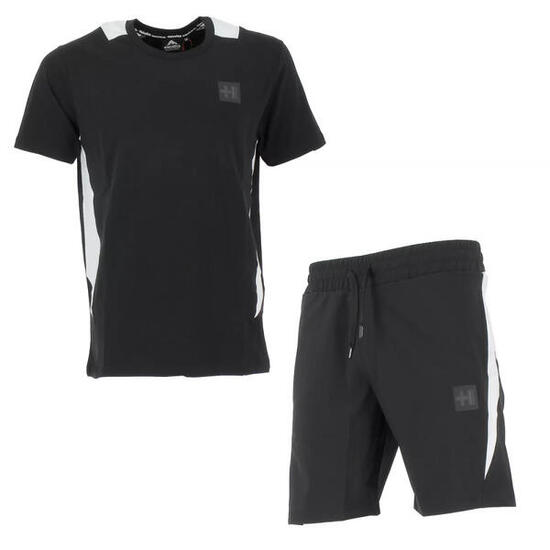 Ensemble Short Tee shirt Helvetica 40 LACAGE