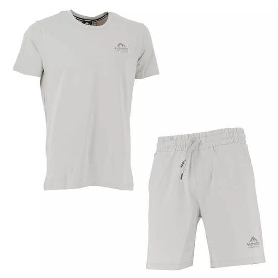 Ensemble Short Tee shirt Helvetica 40 BILCON