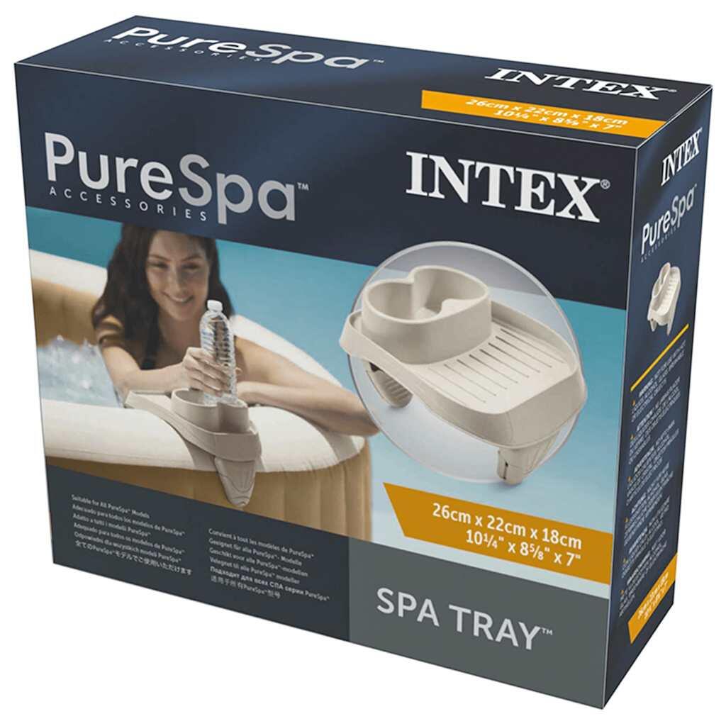 Intex 28500 - Vassoio porta bevande per PureSpa, 26x22x18 cm 4/4