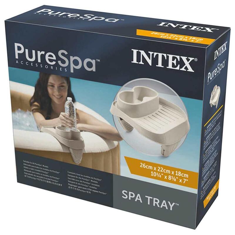 Tablette porte-verres pour spa gonflable Intex