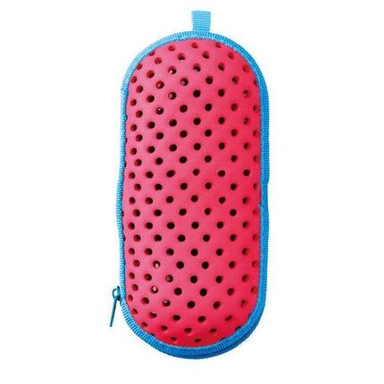 Schwanen-Brillenetui – Rosa/Blau