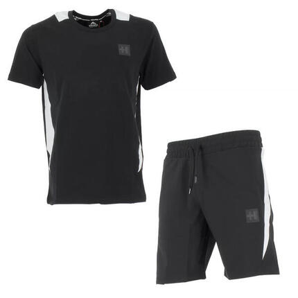 Ensemble Short Tee shirt Helvetica 40 LACAGE