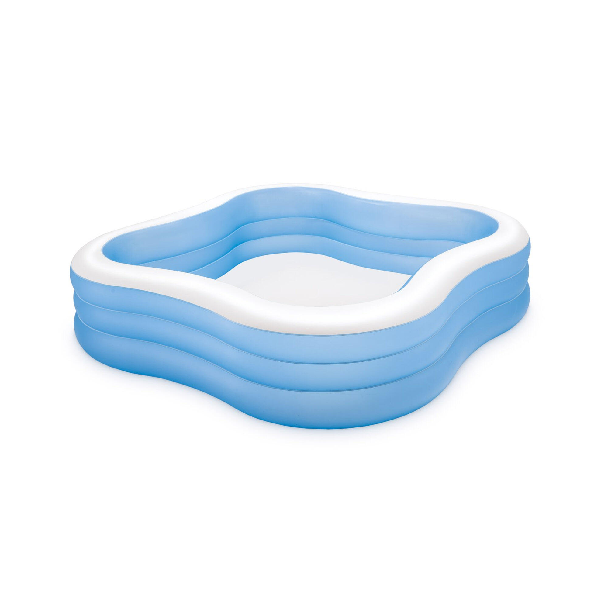 Piscina insuflável intex quadrada 229x229x56 cm - 1.215 litros 3/7
