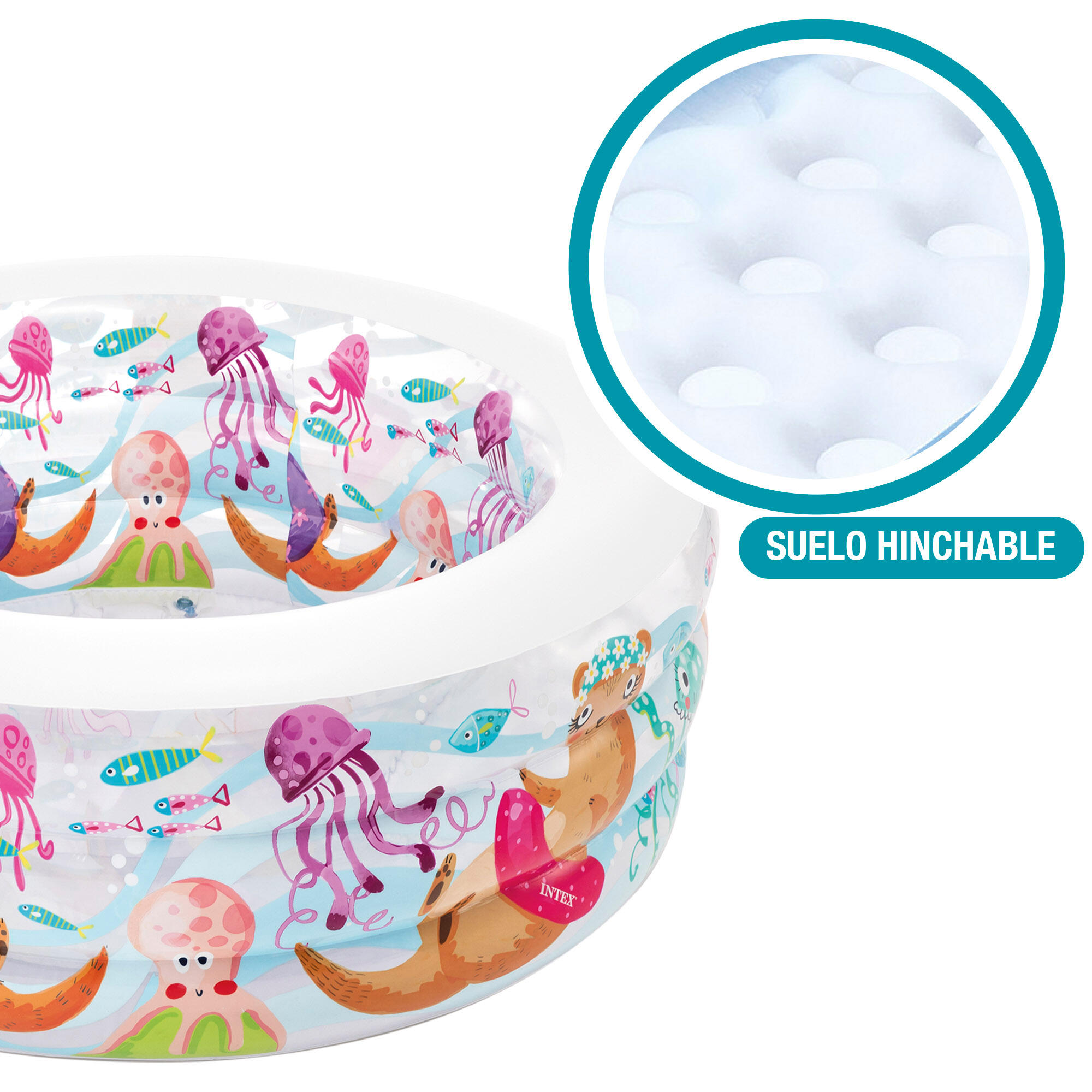 Piscina hinchable intex acuario 152x56cm - 360 litros 3/7