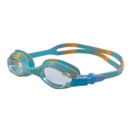Lunettes de natation TYR pour enfants - Orange / Tie Dye