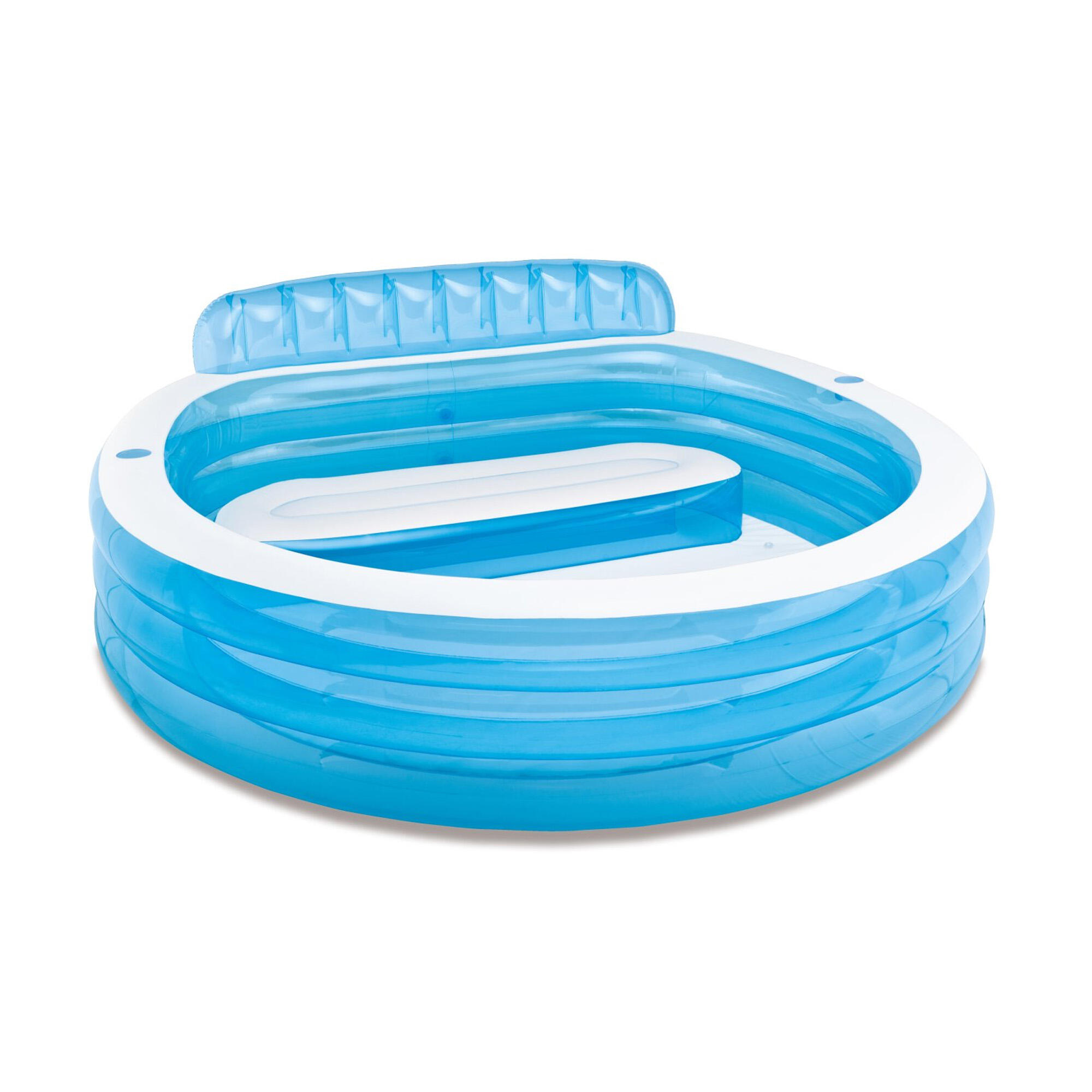 Piscina insuflável intex com poltrona 229x218x79 cm - 640 l