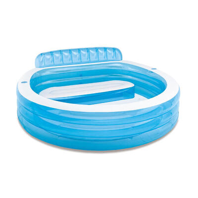 Intex swim center family lounge opblaaszwembad - 229 x 218 x 79 cm