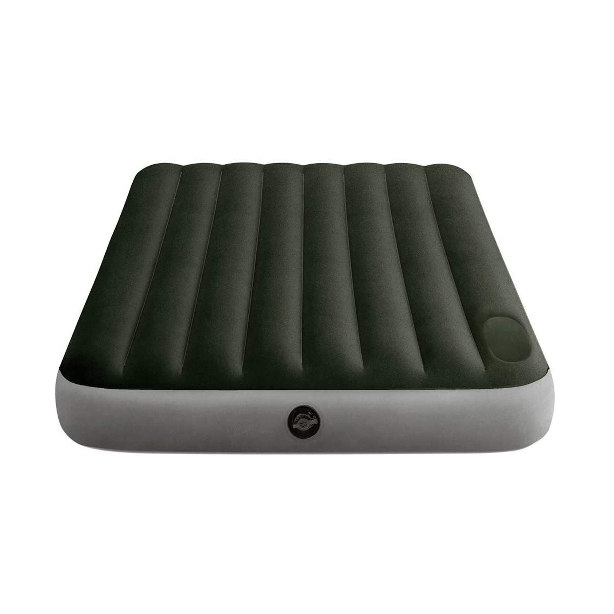 Colchão insuflável 2 lugares e bomba fiber-tech downy intex