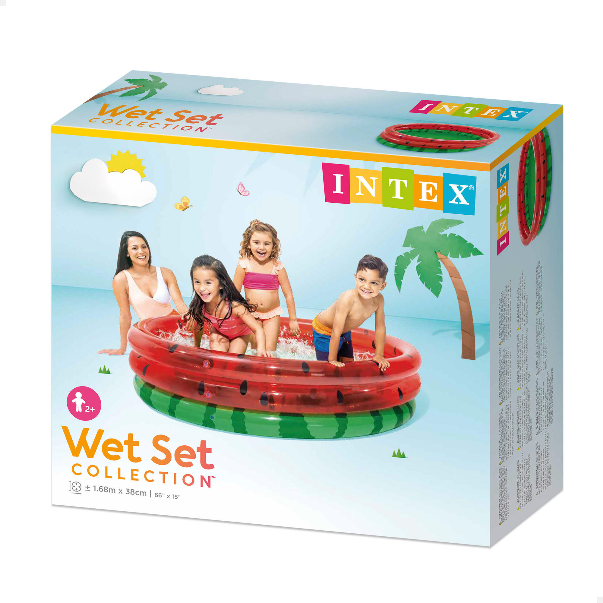Intex Kinder-Inflatable Melone 168 x 38 cm 4/5