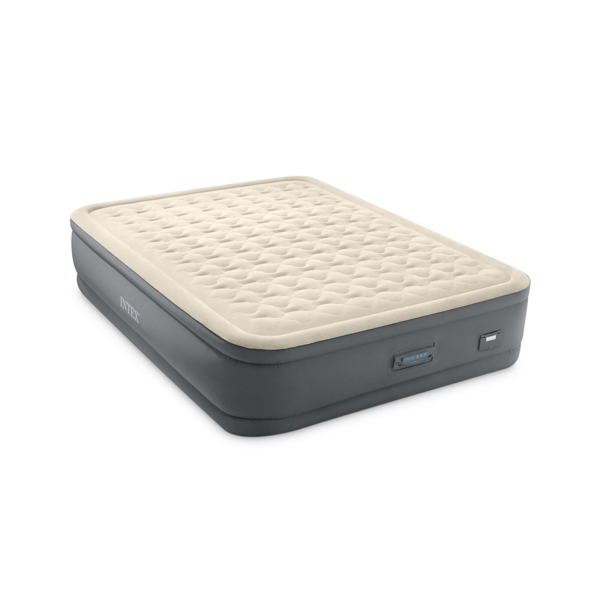 Intex PremAire II 2-persoons luchtbed 2.03 m met pomp, grijs 1/5