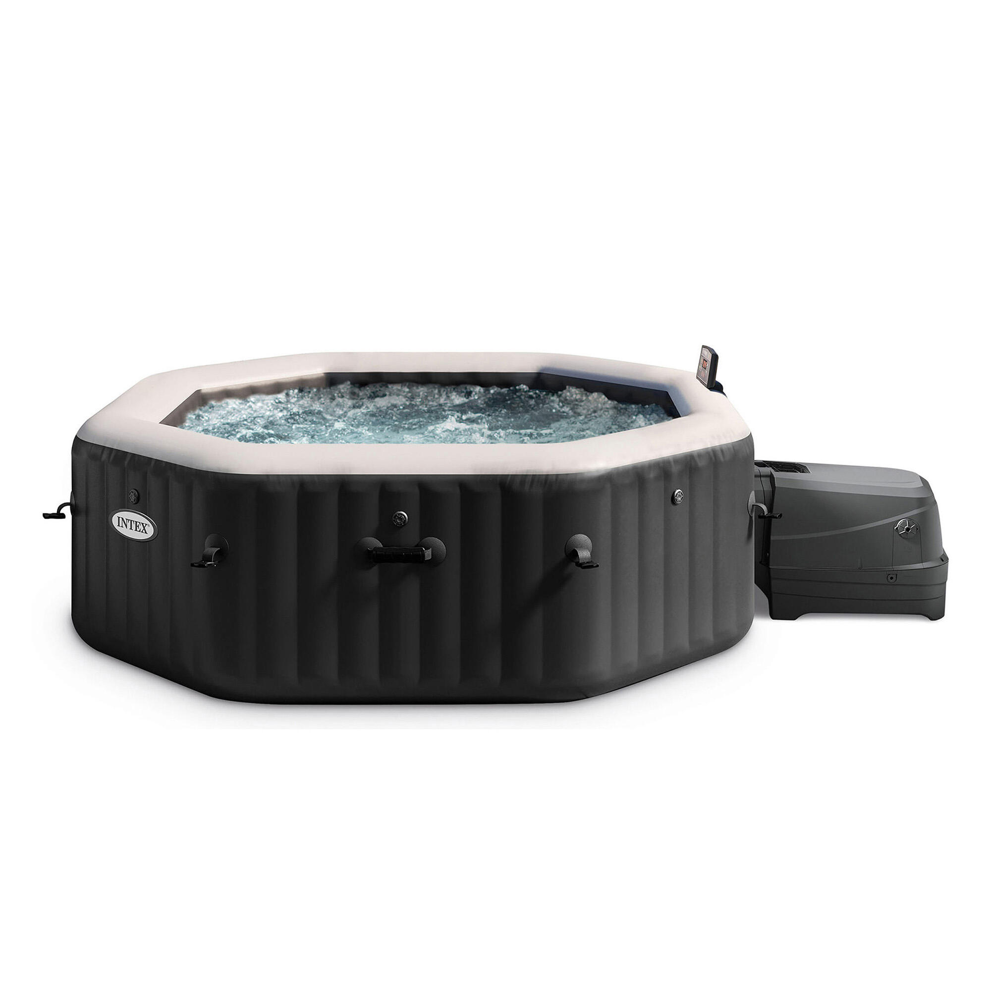 INTEX Intex PureSpa Jet & Bubble Deluxe Carbone 6 persoons - WiFi