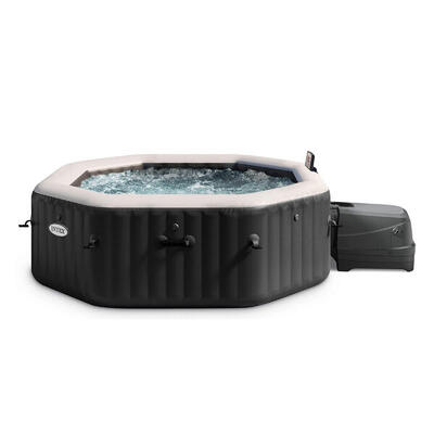 Intex purespa jet & bubble deluxe carbone 6 persoons - wifi