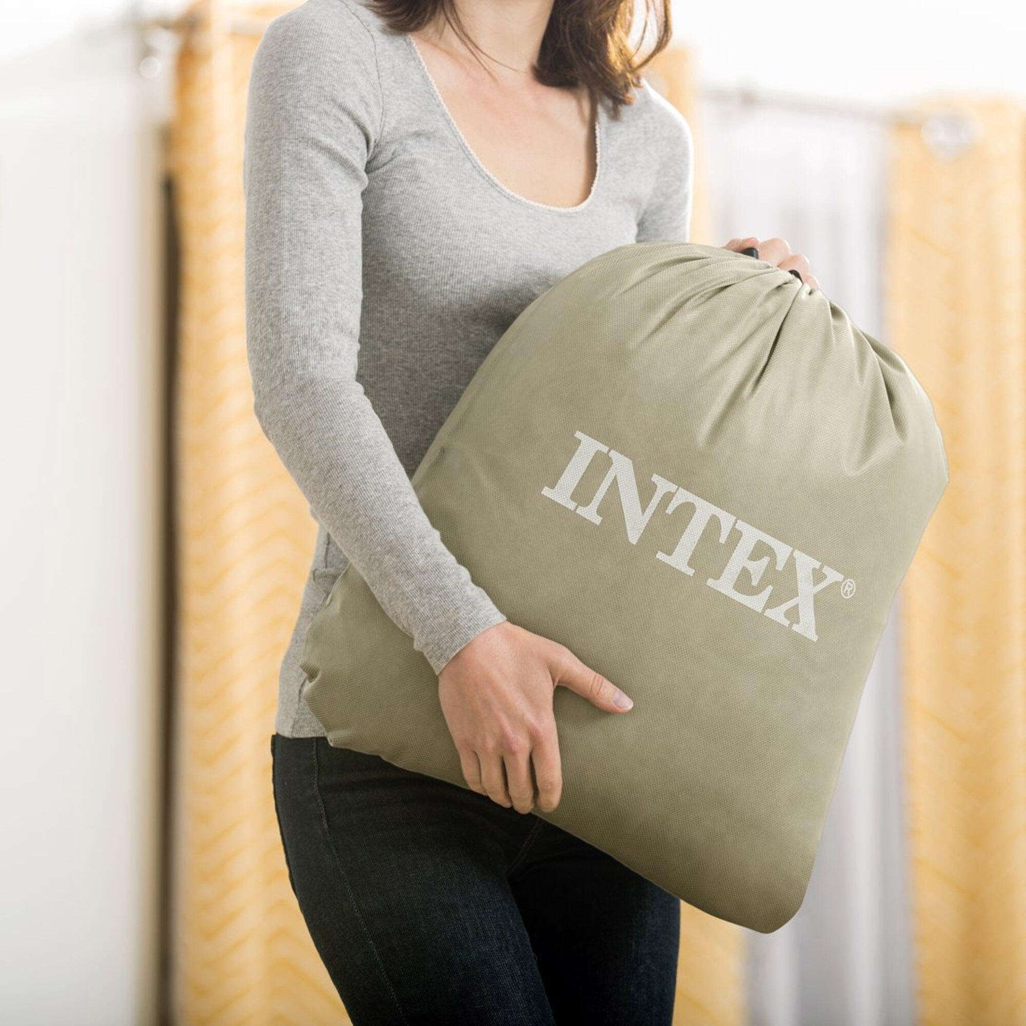Intex kinder kampeerluchtbed 5/7