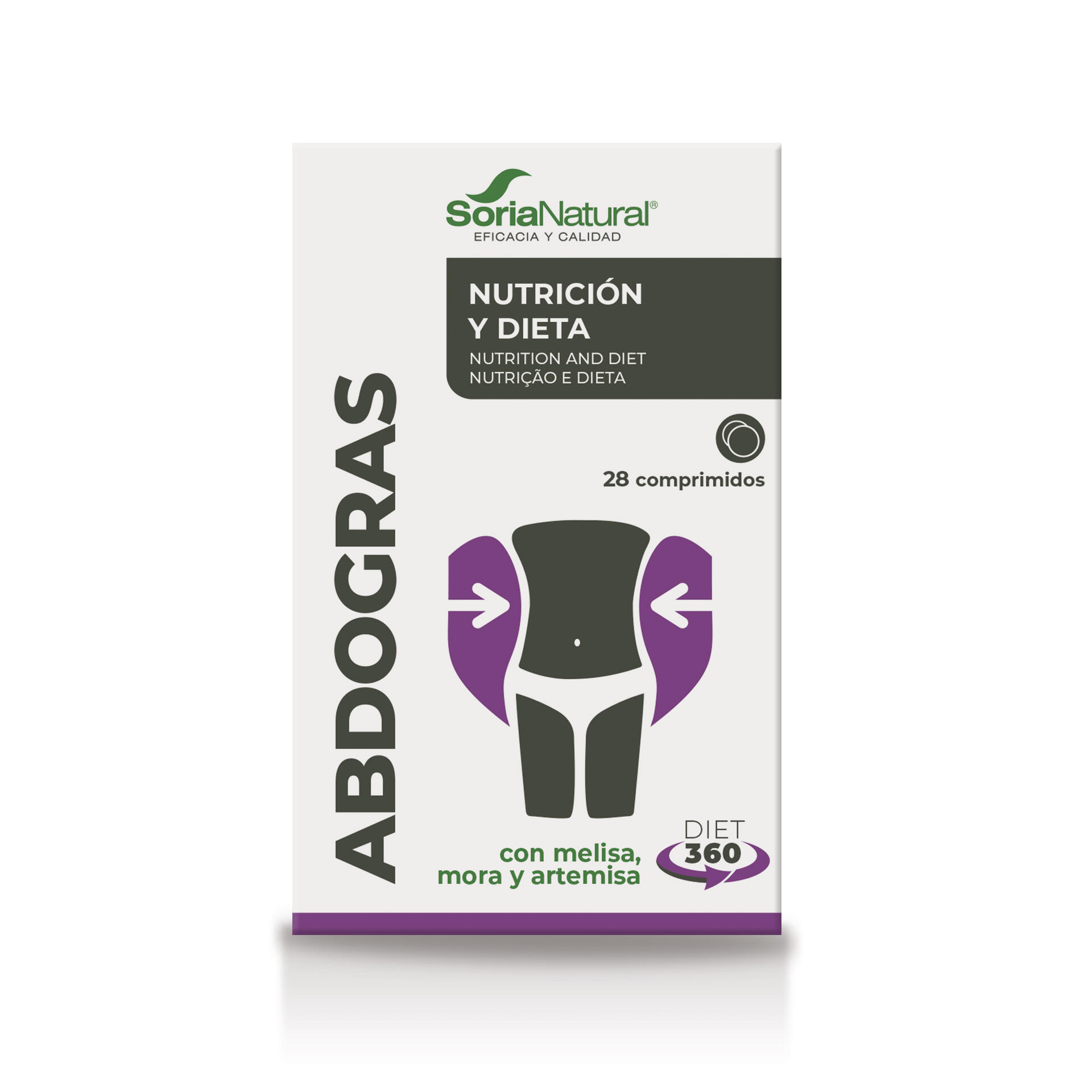 Abdográs Reductor Natural de Grasa Abdominal y Visceral - 28 Comprimidos 3/6
