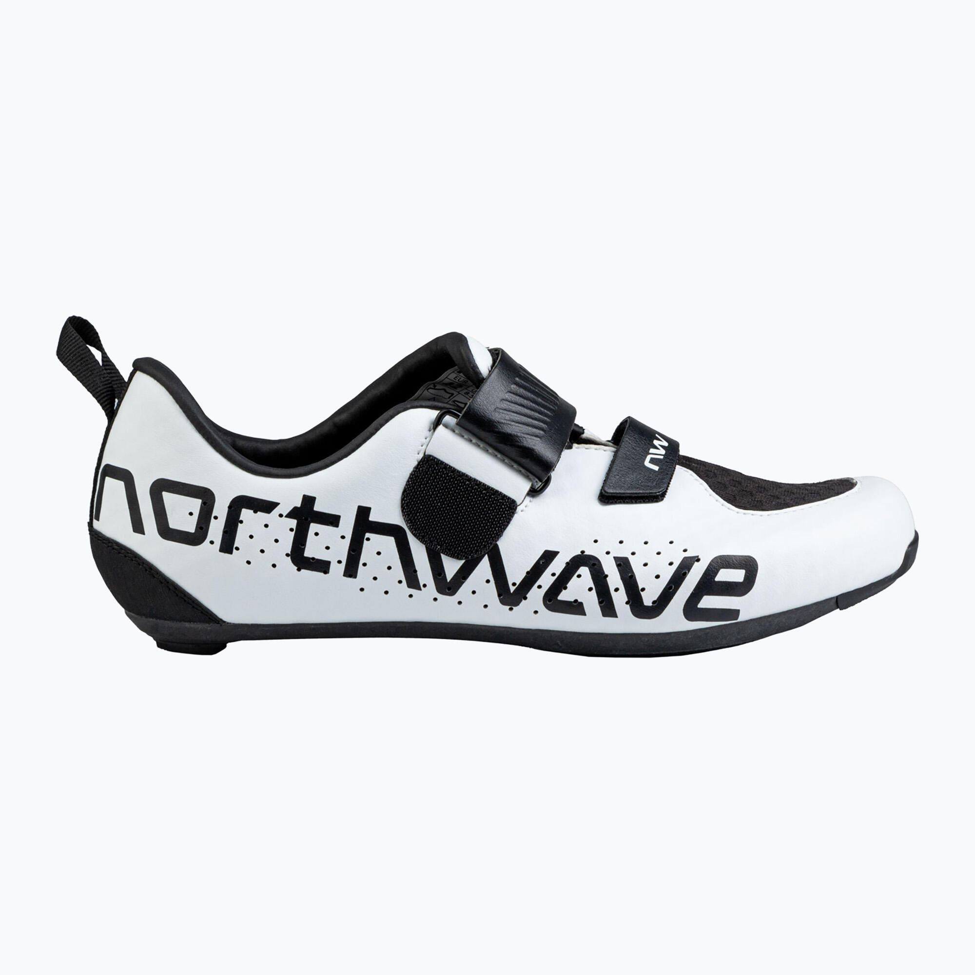 Chaussures Triathlon Northwave Tribute Carbon Blanc/Noir Homme 4/4