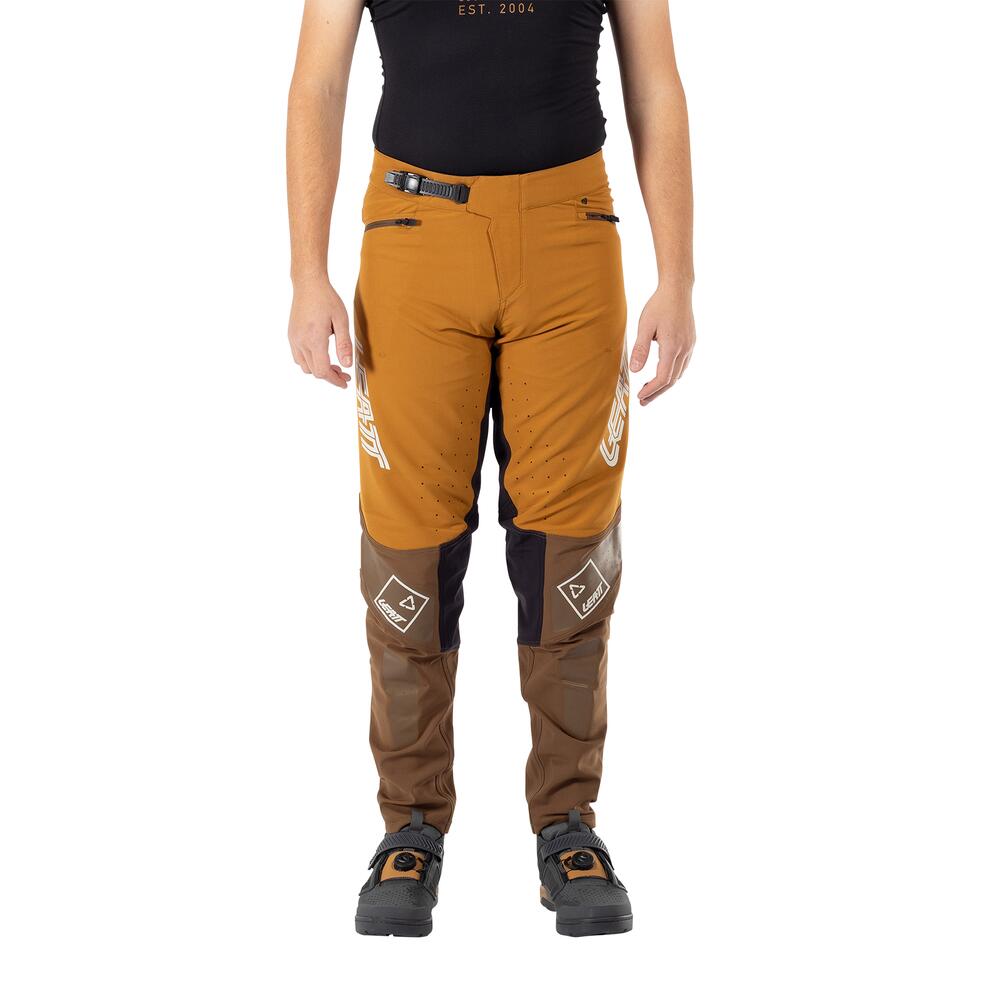 Pantaloni MTB lunghi Gravity 4.0 leggeri e ventilati Marrone Uomo 6/7