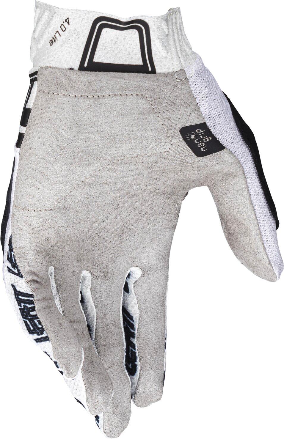 Gants VTT Lite 4.0 avec protection contre les chocs en Armourgel blanc homme 4/7