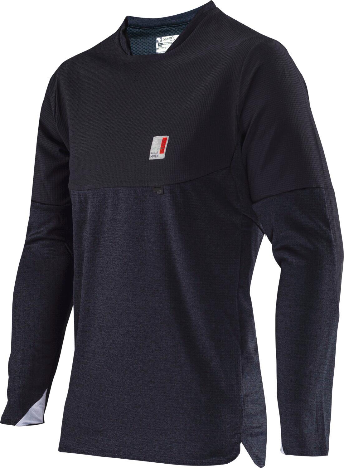 Maillot VTT AllMountain 5.0 avec coudes renforcés Brush Guard noir homme 3/7