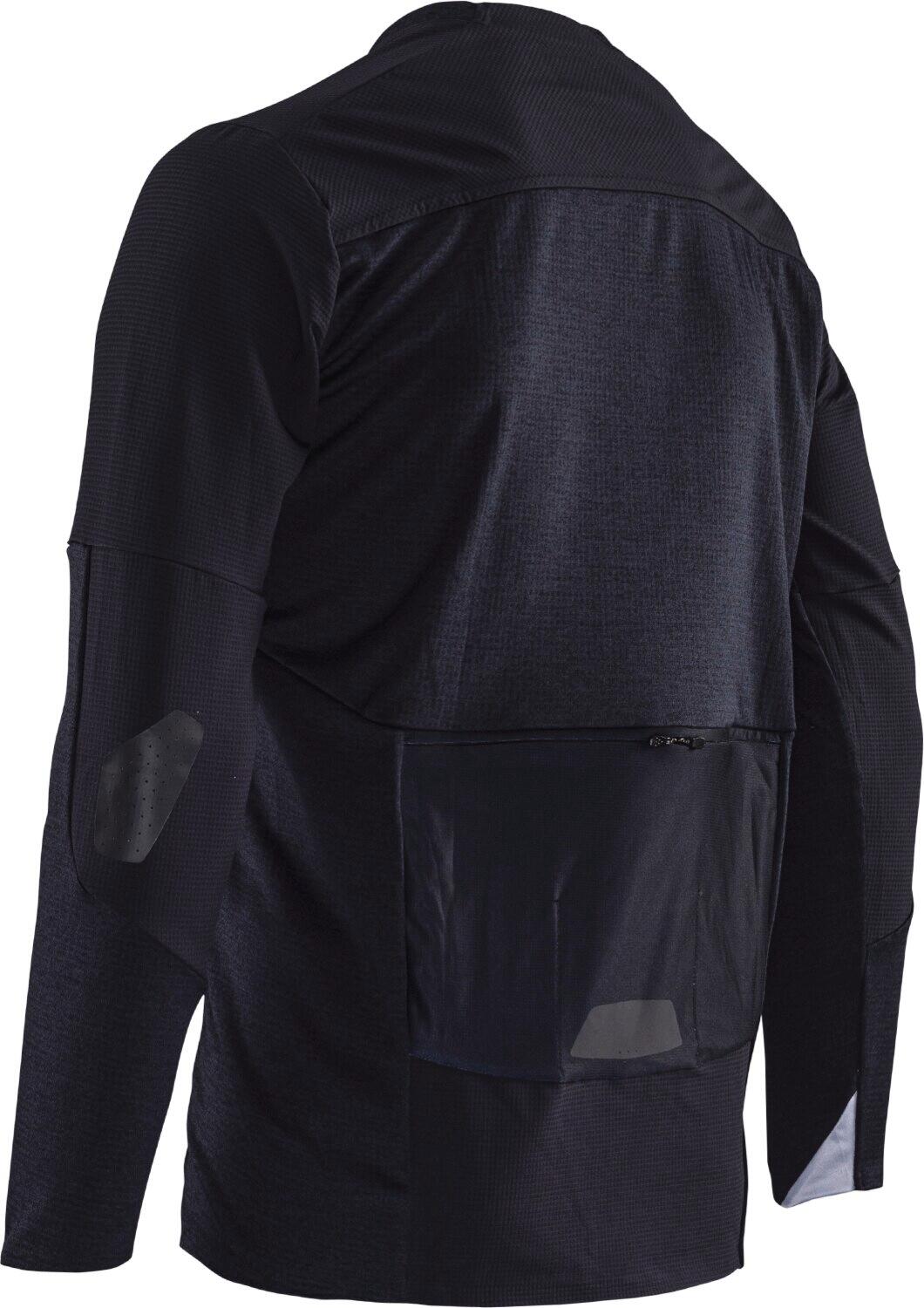 Maillot VTT AllMountain 5.0 avec coudes renforcés Brush Guard noir homme 4/7