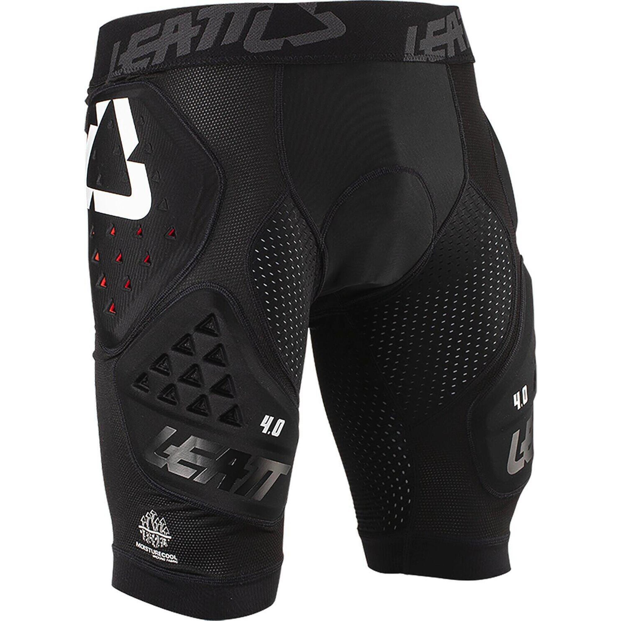 Leatt - Short Leatt Impact 3df 4.0 - Short De Protection - Blanc|noir - 48 Xl - Decathlon