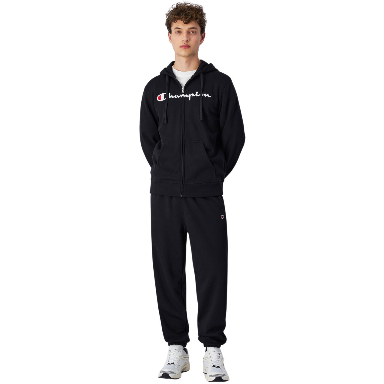 Champion Full-Zip Hoodie für Herren mit Kapuze 4/5