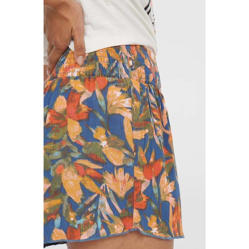 Pantaloni scurti Johnny Smocked Waist Shorts - multicolor femei